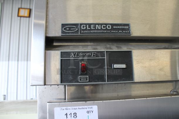 Glenco SLS-2 Stainless Steel Commercial Single Door Reach In Cooler on Commercial Casters. 115 Volts, 1 Phase. Tested and Powers On But Does Not Get Cold - Image 3 of 8
