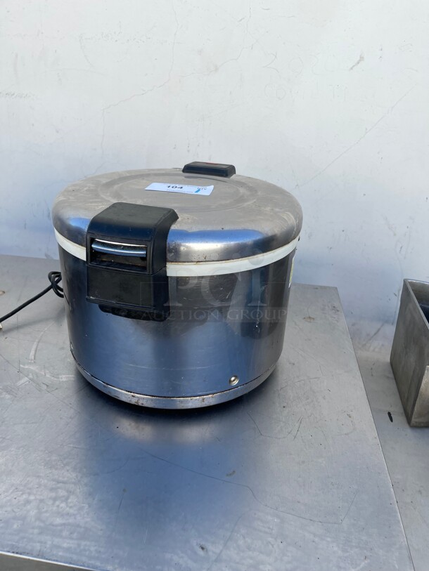 Working! Stainless Steel 30 Cups Commercial Rice Warmer NSF 115 Volt Tested and Working!