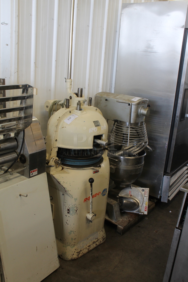 Rondo Metal Commercial Floor Style Dough Divider. 240 Volts, 3 Phase. - Image 2 of 6