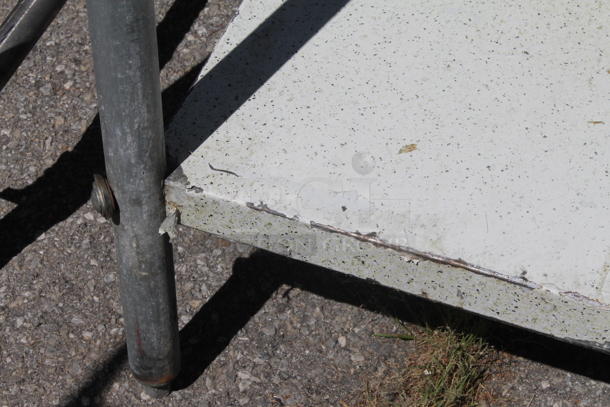 Stainless Steel Table w/ Back Splash and Under Shelf. - Image 3 of 3