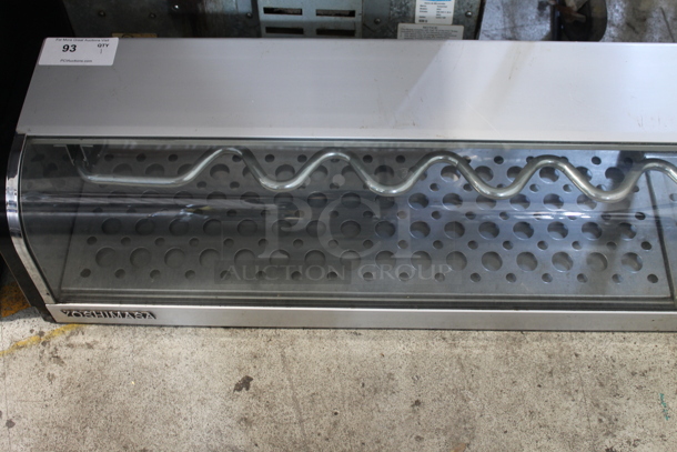 Yoshimasa YMSC7 R/L Stainless Steel Commercial Countertop Sushi Display Case Merchandiser. 115 Volts, 1 Phase. Cannot Test Due To Cut Power Cord - Image 2 of 6