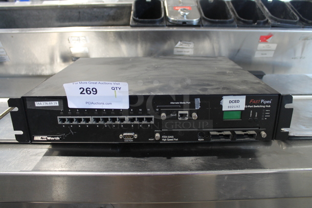 Fast Pipes Port Switching Hub Rack. - Image 1 of 3