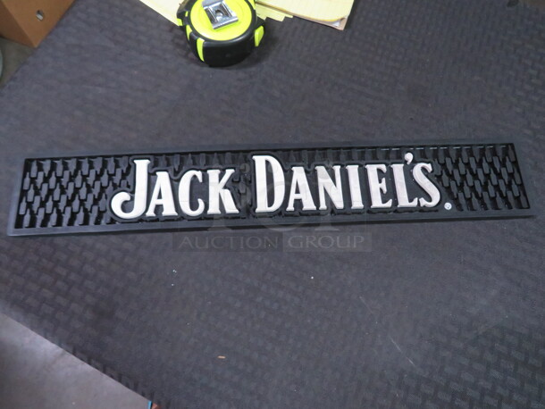 One Jack Daniels Bar Mat. 20.5X3.5 - Image 1 of 1