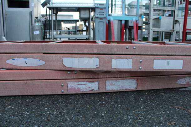 2 Werner Orange 10' Ladders. 2 Times Your Bid! - Image 4 of 4