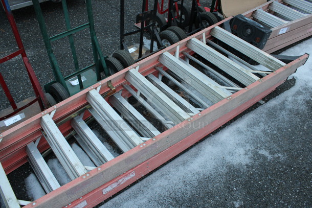 2 Werner Orange 10' Ladders. 2 Times Your Bid! - Image 3 of 6