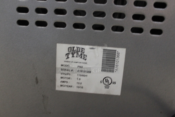 2015 Olde Tyme PN2 Stainless Steel Commercial Countertop Nut Grinder. 115 Volts, 1 Phase. Tested and Working! - Image 4 of 7