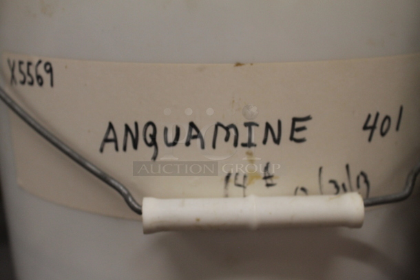 Gray Metal 6 Tier Shelving Unit w/ Contents Including Tiles and Metal Tins. BUYER MUST REMOVE. - Image 8 of 10