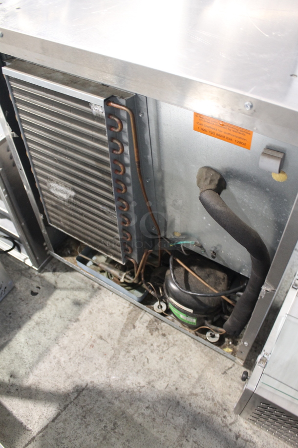 2014 Delfield 406-STAR-CCT Stainless Steel Commercial Single Door Undercounter Cooler on Commercial Casters. Door Needs To Be Reattached. 115 Volts, 1 Phase. Tested and Working! - Image 8 of 8