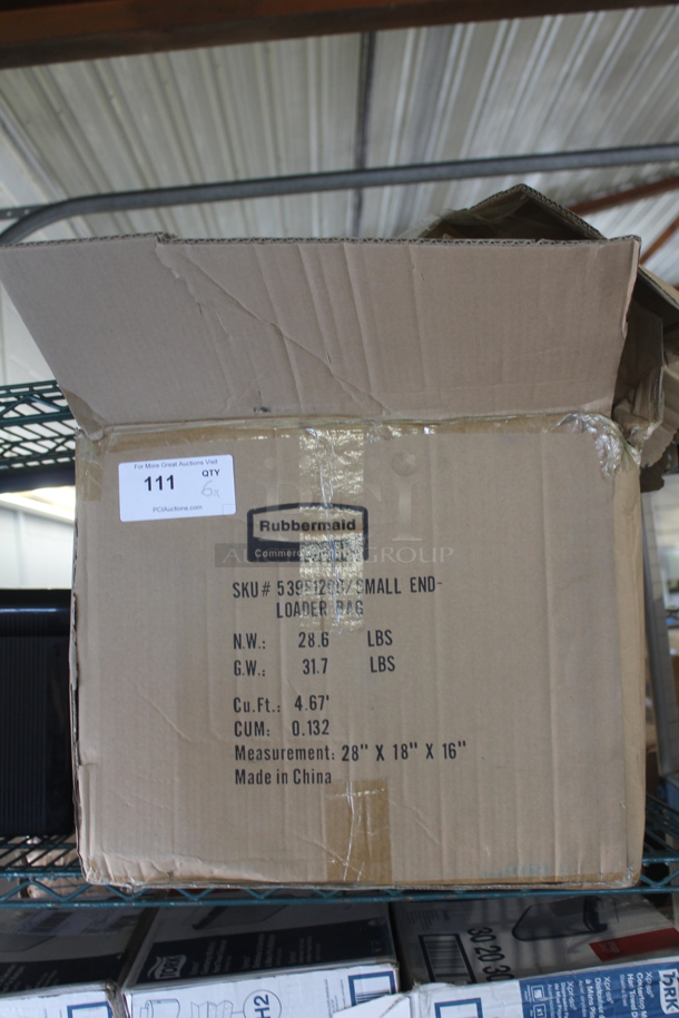6 BRAND NEW IN BOX! Rubbermaid 539F1200 Small End Loader Portable Insulated Catering Bags. 6 Times Your Bid! - Image 2 of 5