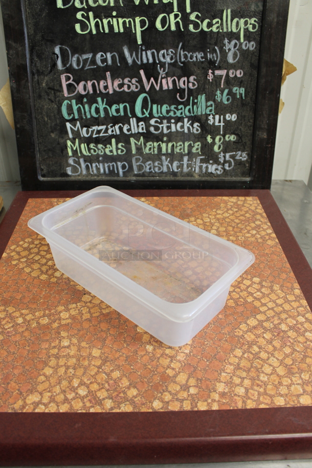 ALL ONE MONEY! Lot of Various Items Including Sign, NEW Sherpa Throw and Tabletop. - Image 6 of 6