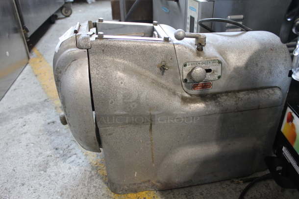 O'Brien Metal Commercial Countertop Vegetable Dicer. 115 Volts, 1 Phase. Cannot Test - Unit Was Previously Hardwired - Image 9 of 11