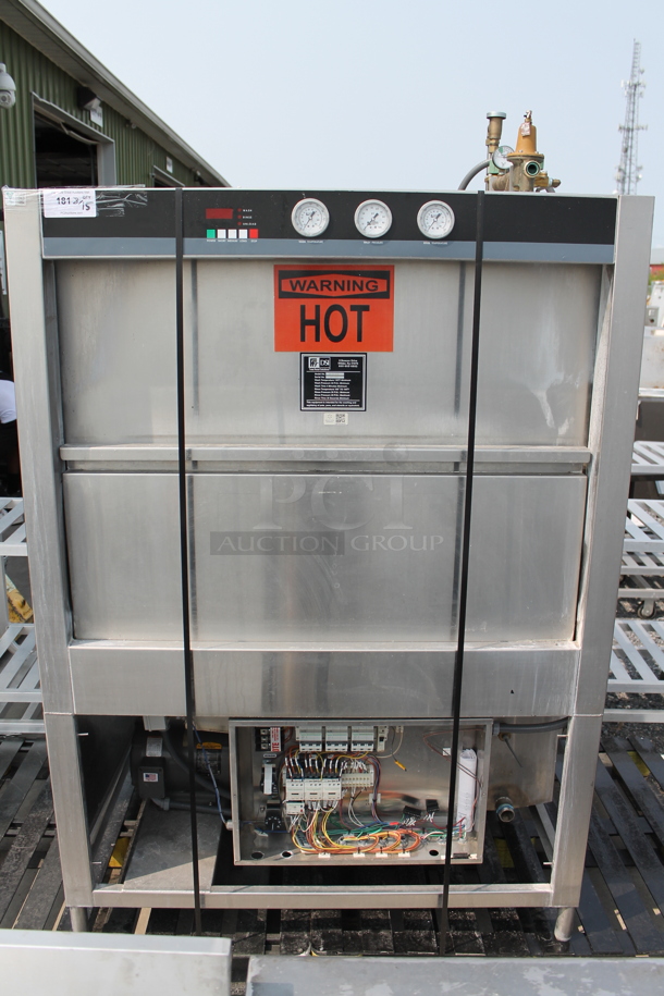 DSI SD-20-ELEL Stainless Steel Commercial Floor Style Pot and Pan Washer. 480 Volts, 3 Phase. - Image 1 of 7