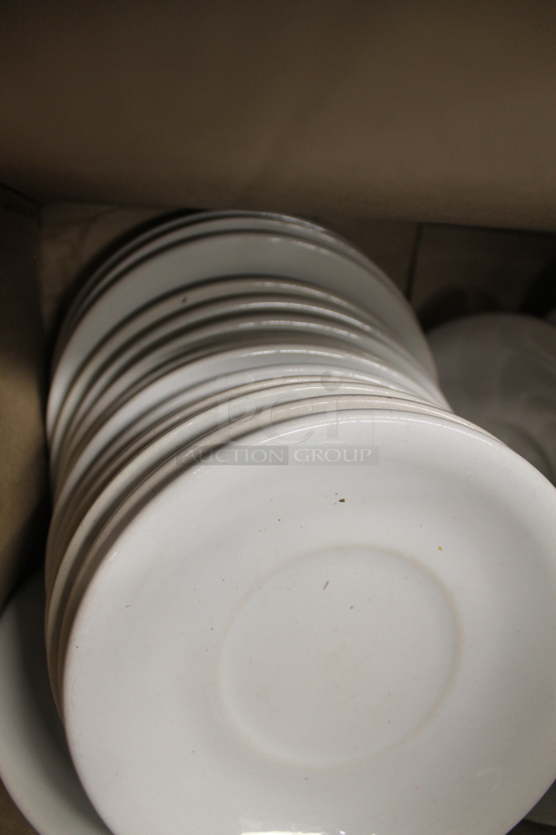 ALL ONE MONEY! Lot of Various Items Including White Saucers - Image 2 of 3
