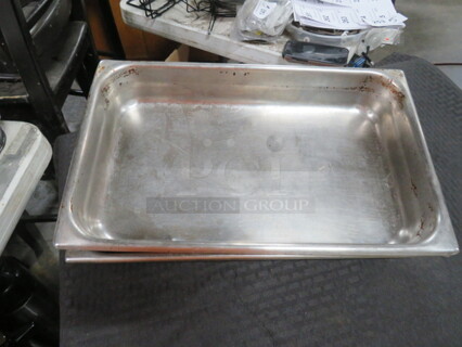 16X10X2.5 Stainless Steel Hotel Pan. 2XBID