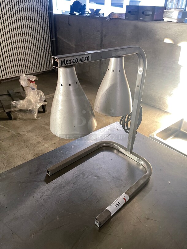 Commercial Food Warmer Heat Lamp NSF 115 Volt Tested and Working! - Image 1 of 3
