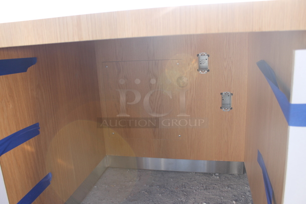 BRAND NEW! Wood Pattern Counter Frame. - Image 6 of 6