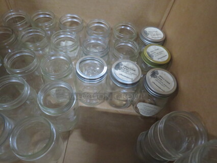 One Lot Of Assorted Glass Jars.