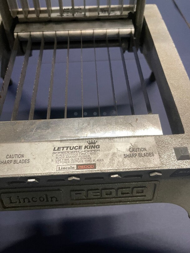Commercial Lincoln Lettuce King Lettuce Chopper NSF Works Great - Image 5 of 6