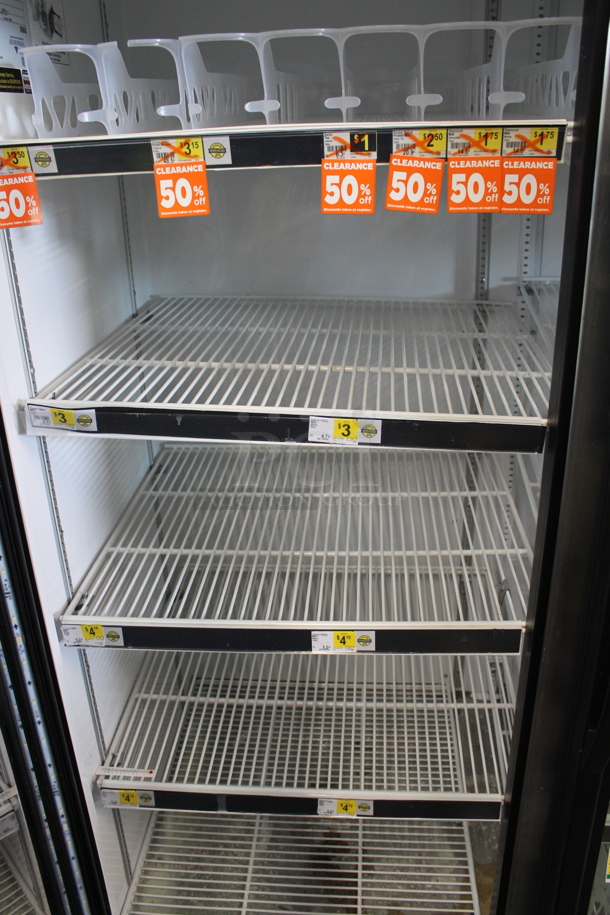 2016 True GDM-72-HC-TSL01 ENERGY STAR Metal Commercial 3 Door Reach In Cooler Merchandiser w/ Poly Coated Racks. 115 Volts, 1 Phase. Tested and Working! - Image 2 of 5