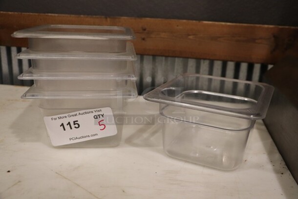 Plastic Square Prep Containers
QTY 5
7"x6.5"x3.5"
Your Bid x 5 - Image 1 of 1