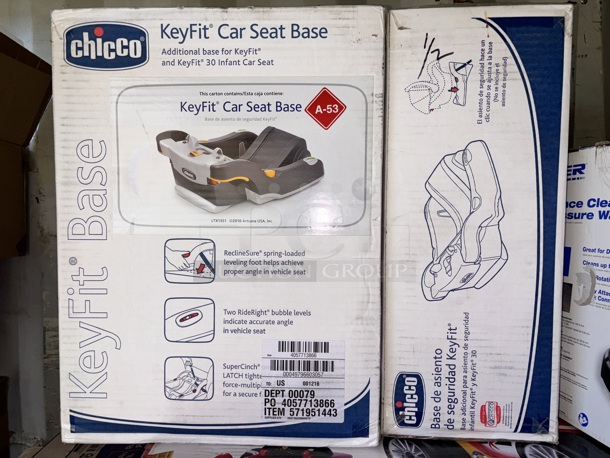 Chicco KeyFit® Car Seat Base. 2x Your Bid