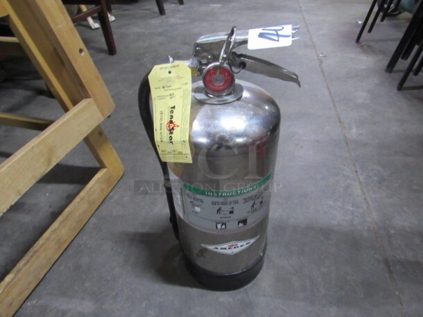 One Amerex K Fire Extinguisher.