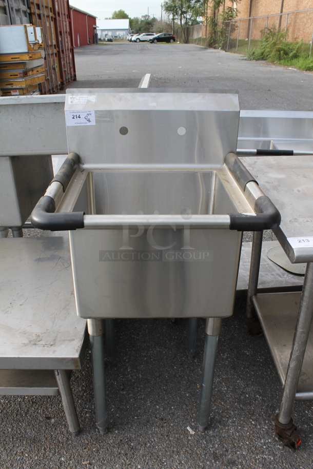 BRAND NEW SCRATCH AND DENT! Stainless Steel Commercial Single Bay Sink. - Image 1 of 2