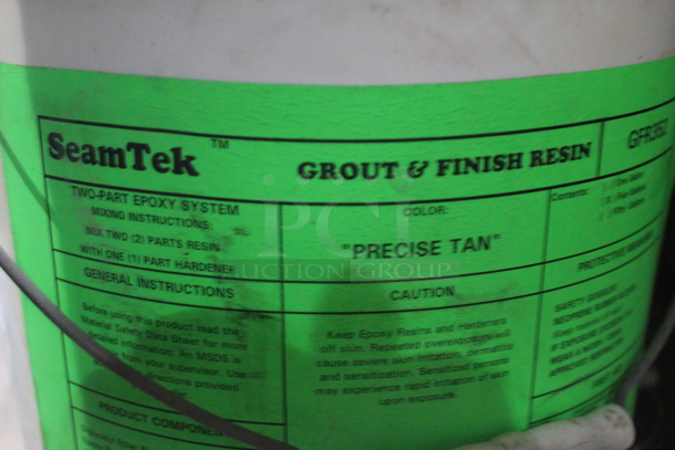 ALL ONE MONEY! PALLET LOT OF Various Items Including Bi Flare 83 Luster Pigment, SeamTek Grout and Finish Resin, Organic Peroxide, Spectrum Chemical, Min-u-sil 10 Silica. BUYER MUST REMOVE.  - Image 3 of 12