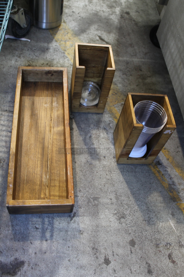 ALL ONE MONEY! Lot of Various Items Including Baskets and Wood Pattern Holders. - Image 6 of 6
