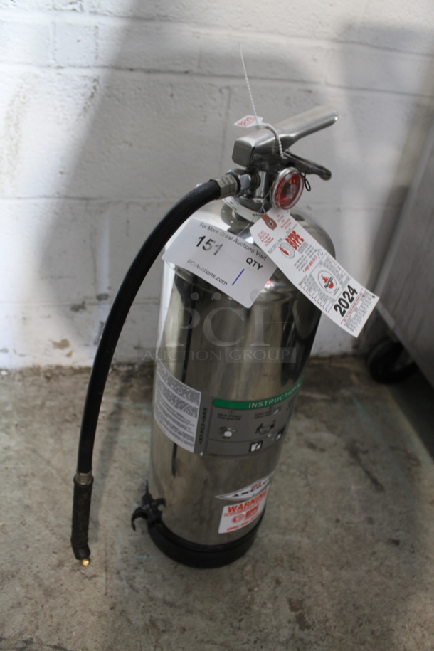 Amerex Wet Chemical Fire Extinguisher. Buyer Must Pick Up - We Will Not Ship This Item - Image 1 of 5