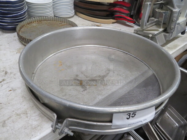 16 Inch Aluminum  Sifter.