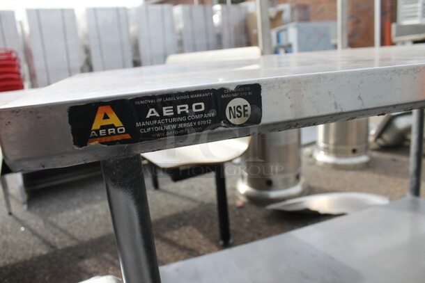 Stainless Steel Commercial Table w/ Under Shelf. - Image 4 of 4