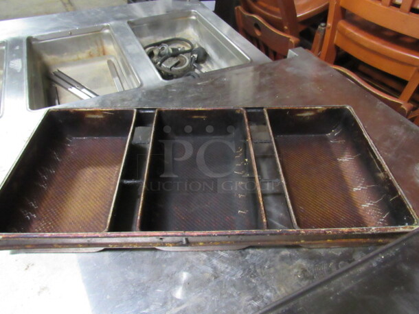 25X22 Commercial 3 Well Bread Pan. 
