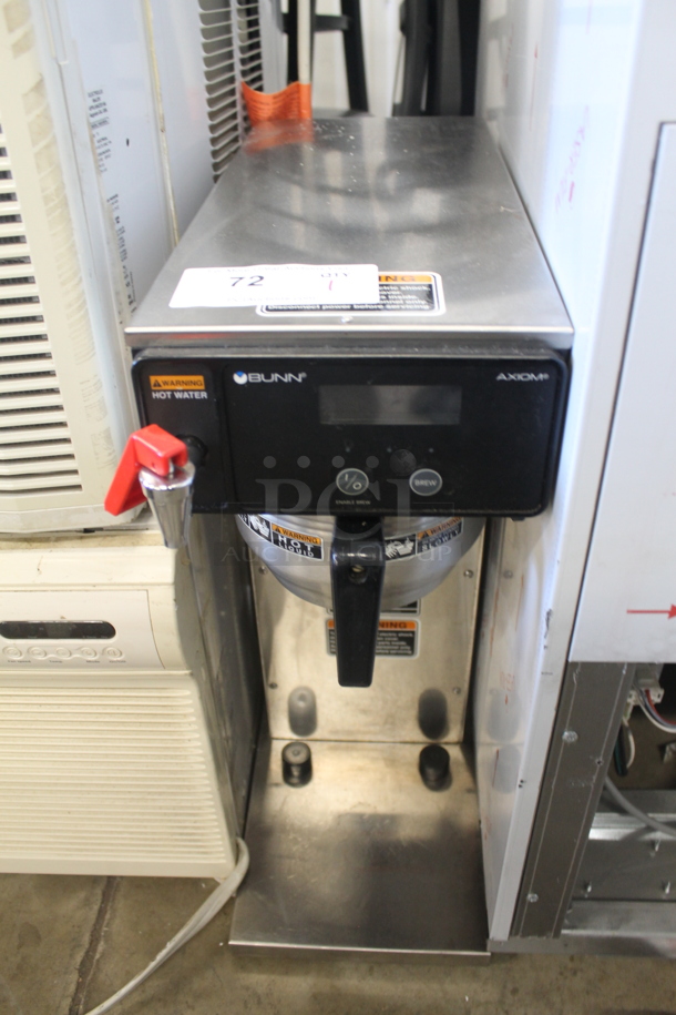 2019 BUNN AXIOM-DV-APS Commercial Stainless Steel Electric Airpot Coffee Brewer. 120V, 1 Phase. 