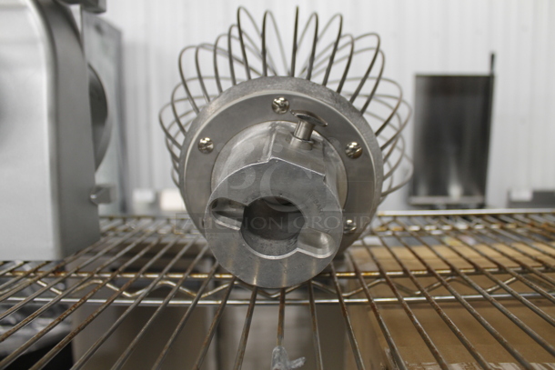 ALL ONE MONEY! Lot of Metal 60 Quart Whisk Attachment for Mixer and Metal Commercial Pelican Head w/ S Blade. Missing Front Piece. - Image 4 of 7