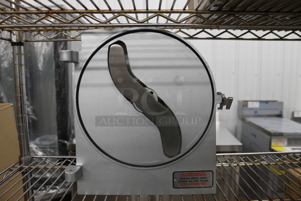 ALL ONE MONEY! Lot of Metal 60 Quart Whisk Attachment for Mixer and Metal Commercial Pelican Head w/ S Blade. Missing Front Piece. - Image 5 of 7