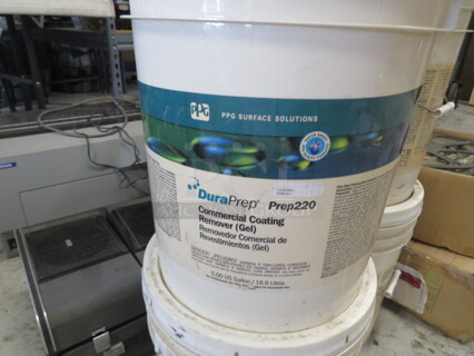 5 Gallon Bucket Of Commercial Coating Remover. 2XBID NO SHIPPING!!!!!