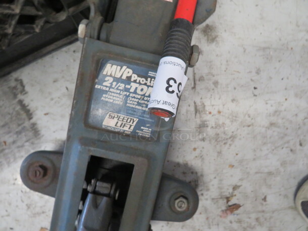 One MVP Pro Lift 2-1/2 Ton Speedy lift Floor Jack. - Image 2 of 2