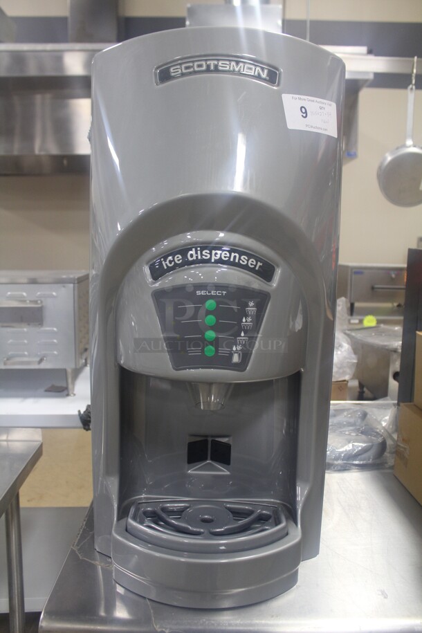 NEW! Scotsman Model MDT2C12A-1A Commercial 273lb Countertop Cubelet Ice Maker/Water Dispenser. 15.5x27x34. 115V/60Hz.  - Image 1 of 5