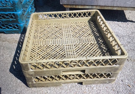 Brown Dishwasher Rack. 2XBID