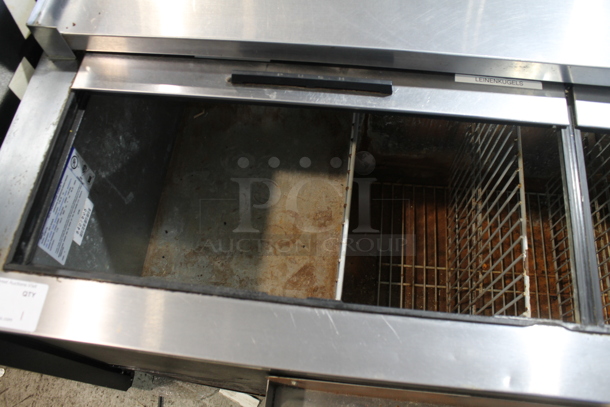 Beverage Air DW79 Stainless Steel Commercial Back Bar Bottle Cooler w/ Speedwell and 3 Sliding Lids. 115 Volts, 1 Phase. Tested and Working! - Image 6 of 7