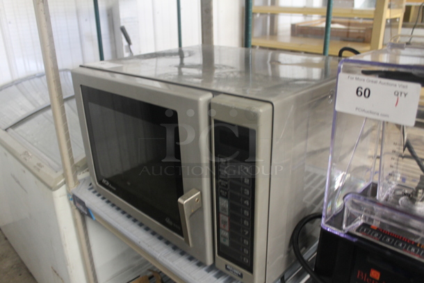 2010 Amana RCS10MPA Stainless Steel Commercial Countertop Microwave Oven. 120 Volts, 1 Phase. - Image 3 of 5