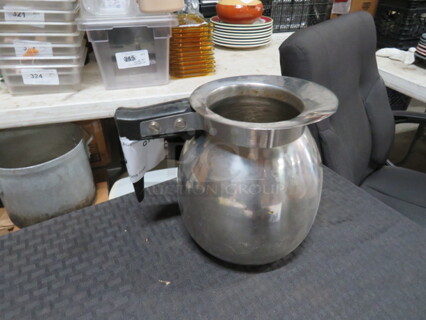 One Stainless Steel Pitcher.