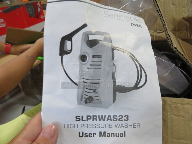 One Pyle Pressure Washer. #SLPRWAS23. - Image 1 of 1