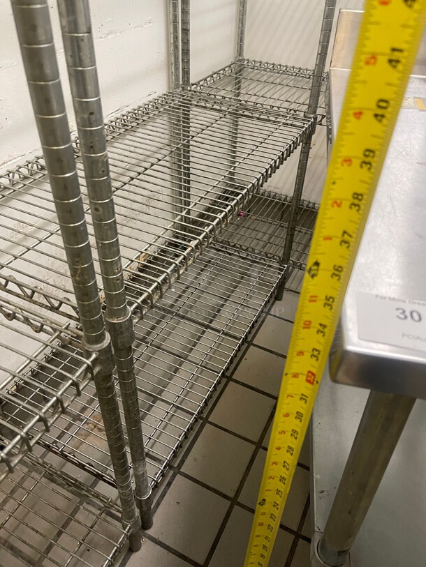 Clean! Commercial Stainless Steel Table With Shelf NSF 18x30x35 - Image 6 of 6