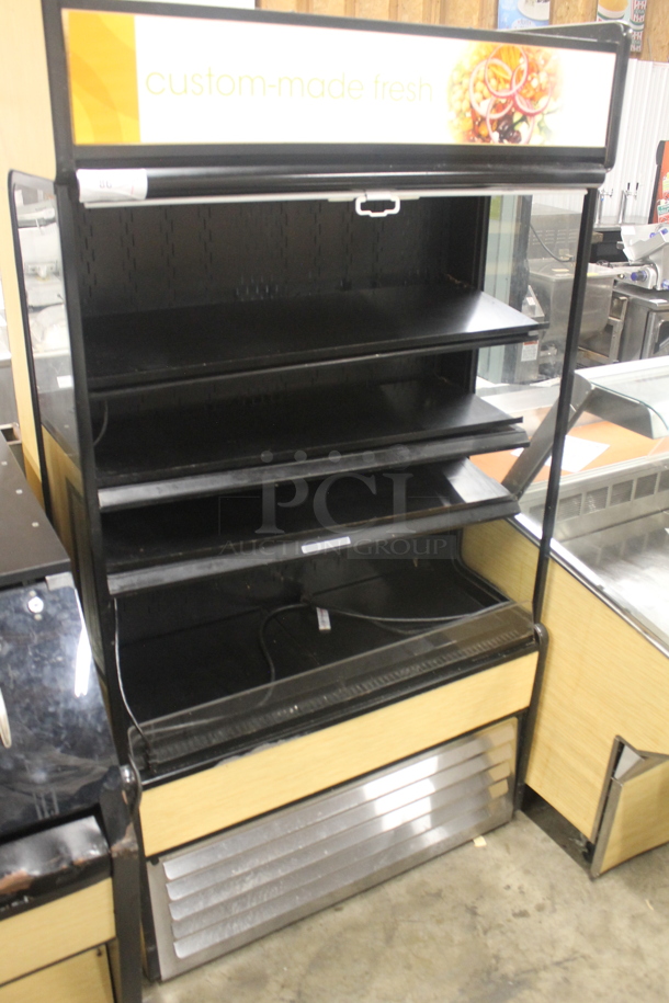 Structural Concepts Oasis B42EW Metal Commercial Floor Style Open Grab N Go Merchandiser w/ Metal Shelves. 120 Volts, 1 Phase. Tested and Working! - Image 2 of 6