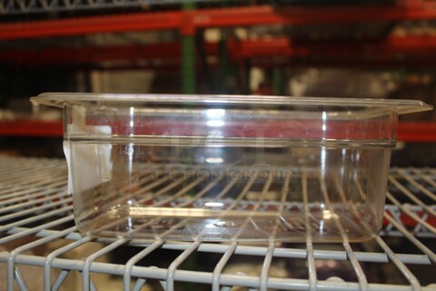 NEW! 14 Cambro Plastic 1/4 x 4" Insert/Pans. 15X Your Bid! 