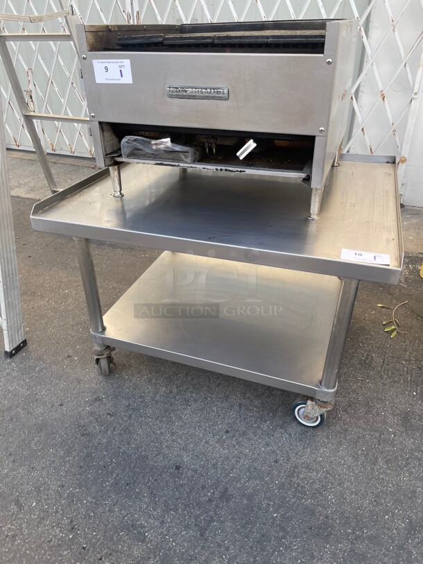 Clean! Commercial Heavy Duty Stainless Steel Equipment Stand On Casters - Image 2 of 9