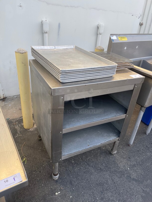 Clean! Stainless Steel Commercial Table NSF 30x24x36 - Image 4 of 8