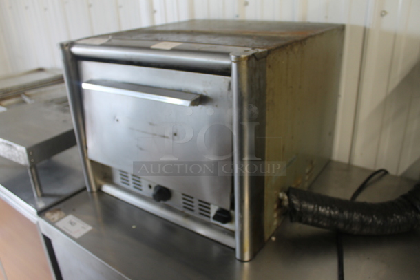 Bakers Pride MO2T Stainless Steel Commercial Countertop Pizza Oven w/ Cooking Stones. 208/240 Volts. - Image 3 of 6